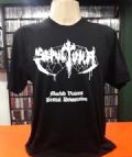 Sepultura - Morbid Visions/Bestial Devastation (Camiseta Manga Curta - Tamamnho G/Sepultura Store)