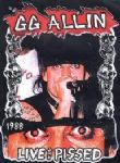 GG Allin - Live & Pissed 1988 + Live At Metro 1993 (Imp DVD)