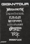Gigantour - Megadeth/Dream Theater/Nevermore/Symphony X (Imp/Slip - Duplo DVD)